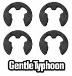 Replacement C-Clip, 4 Pack for Scythe Gentle Typhoon Fan