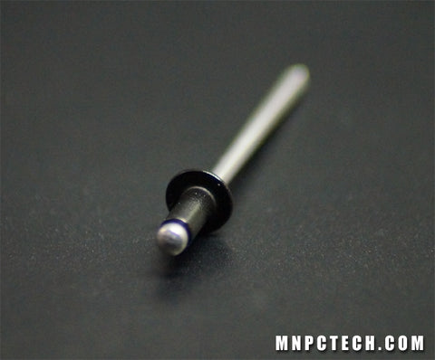 PC Pop Rivets Black