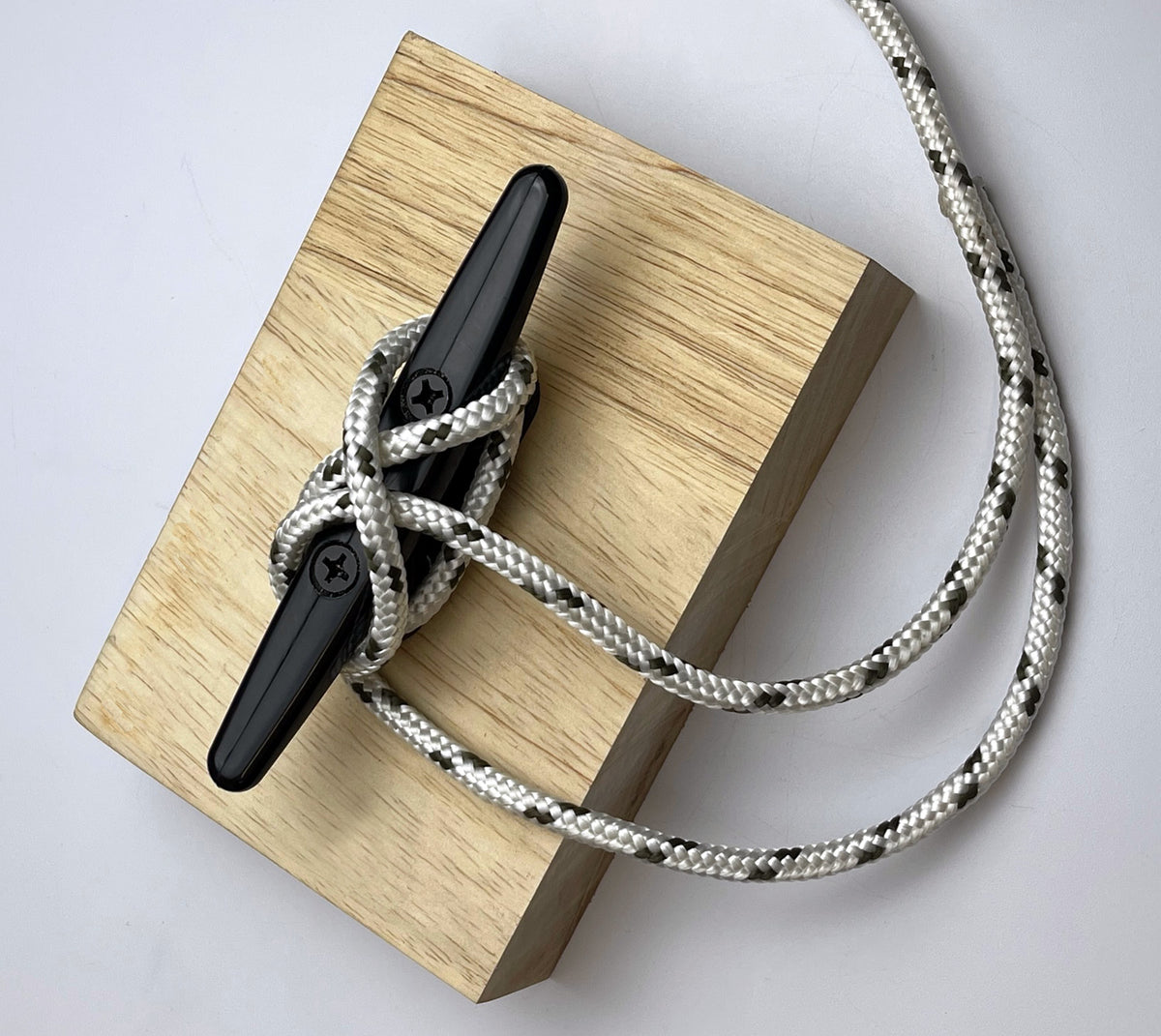 Mnpctech Practice Nautical Knot Rope Tying Hitch Cleat Kit Dock Sail L