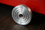 45 RPM Adapter - Aluminum - 7 inch Vinyl Record Dome 45 Adapter