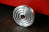 45 RPM Adapter - Aluminum - 7 inch Vinyl Record Dome 45 Adapter