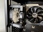 How to attach the Mnpctech Stage 2 Vertical GPU onto case Cooling Fan Mount. 