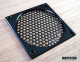 custom 120mm corsair pc fan grill black mesh honeycomb