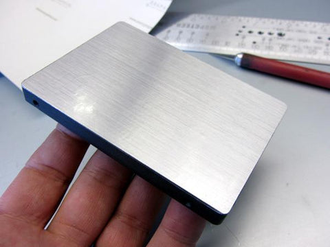 Brushed Chrome Vinyl Film