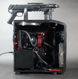 AMD Custom Prebuilt Gaming PC Build & Wolfenstein Case Mod