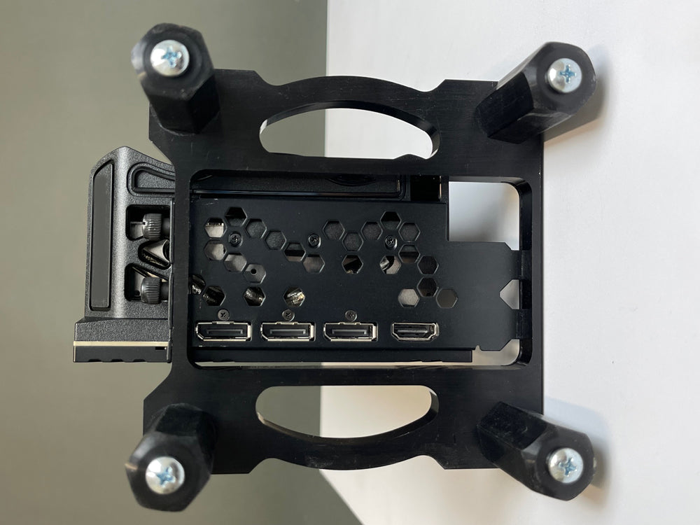Diagonal Gpu Mount Mnpctech 4090, 4080, 4070, 5070, 5080, 5090 Stage 2 Vertical Video Car