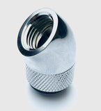 Buy Corsair Chrome Hydro X Series 45 Degree Rotary Adapter Fittings that sold each on this store page.
