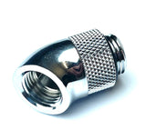 Buy Corsair Chrome Hydro X Series 45 Degree Rotary Adapter Fitting with Bright finish and sold separately.