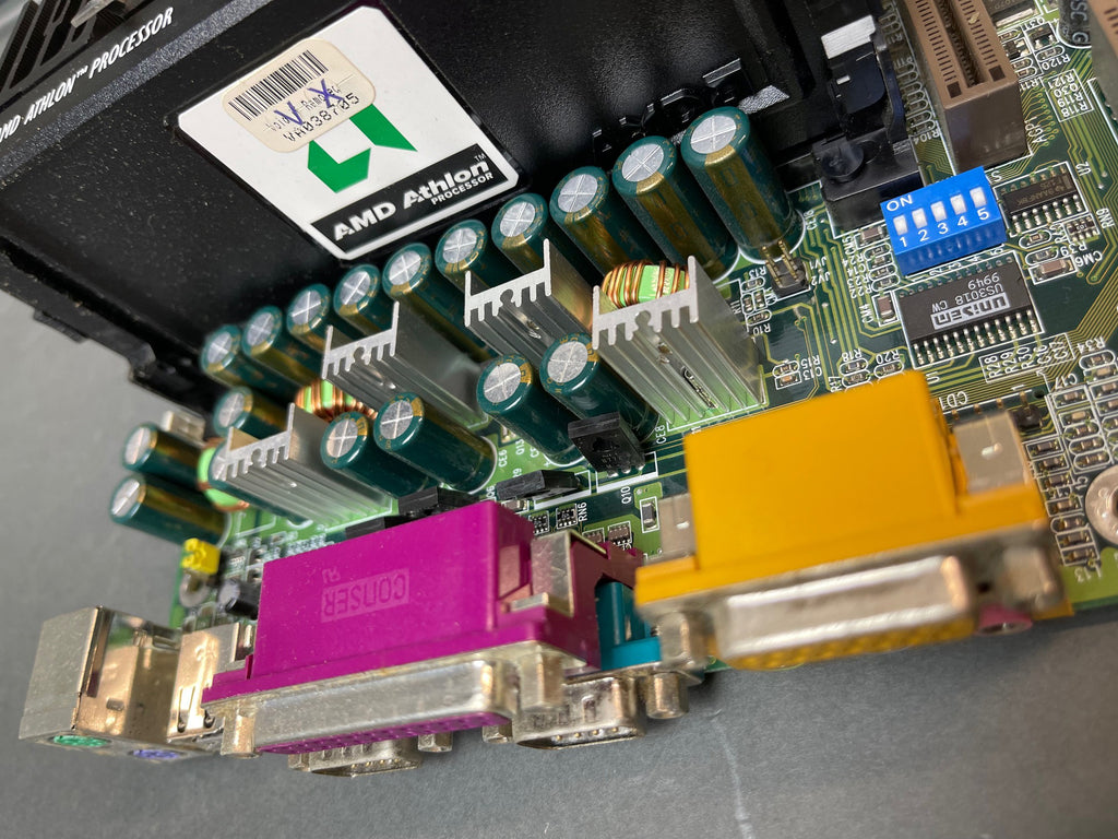 商品画像：美品・箱付属品あり】EPoX KP6-BS マザーボード Dual Slot1 2