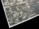 3M Army Digi-Camo / Digital Snow Camouflage Vinyl Film Wrap Sheets