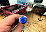 How to install 16mm Pre-Wired Blue LED Silver Vandal Switch for PC Power & Reset