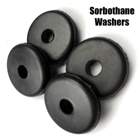 Turntable Feet Vibration Isolating Washers Sorbothane 50A DURO (Four)