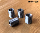 M8 8mm MALE TO M6 6mm Female Threaded Reducers (Four)