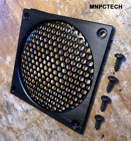 120mm Billet Pro-Line Honeycomb PC Fan Grill by Mnpctech