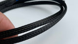 Pre-sleeved cables for 16mm Pre-Wired Blue LED Silver Vandal Switch for PC Power & Reset