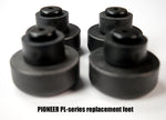 PIONEER PL-Series Black Pedestal Feet