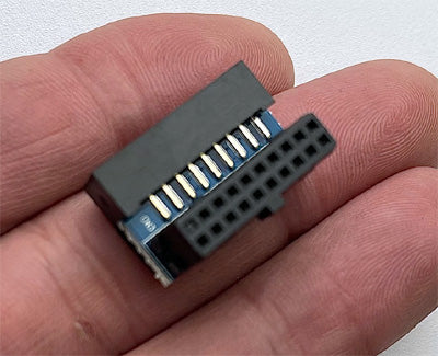 Jeg var overrasket spids genopretning Right Angled 90 Degree USB 3.0 19 Pin Motherboard Header – Mnpctech