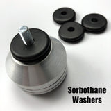 Turntable Feet Vibration Isolating Washers Sorbothane 50A DURO (Four)