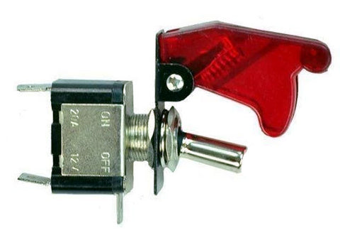 thumbnail image 2 of TEMCo 2-Pack 20A 125V Toggle Switch - (ON)-OFF-(ON) SPDT, 3 Terminal, Momentary 2 of 5