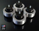 Technics SL-1200, SL-1200G, SL-1200GR, GR2, SL-1210,  SL-1210GAE, SL-1210GR Turntable Isolation Feet (Four)