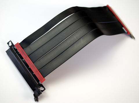 Ultra PCI-E 4.0 x16 Express Riser Cables For Mounting Vertical Video C ...